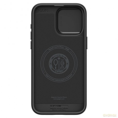 Spigen nakładka Optik Armor Mag Magsafe do iPhone 15 Pro Max 6,7" czarna