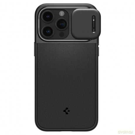 Spigen nakładka Optik Armor Mag Magsafe do iPhone 15 Pro Max 6,7" czarna