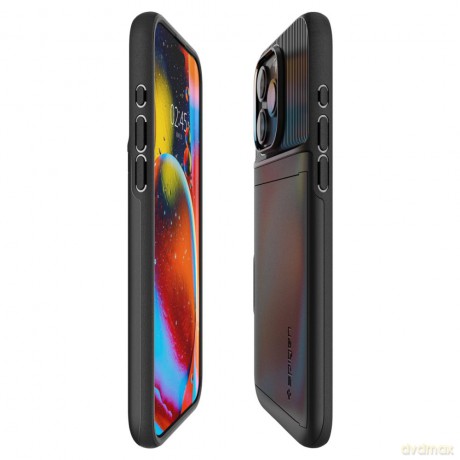 Spigen nakładka Slim Armor CS do iPhone 15 Pro Max 6,7" czarna