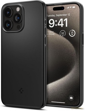 Spigen nakładka Thin Fit do iPhone 15 Pro Max 6,7" czarna