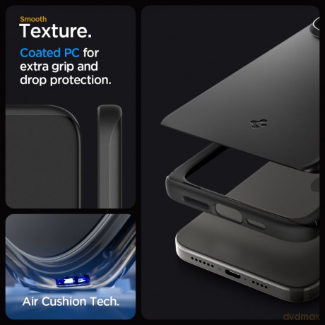 Spigen nakładka Thin Fit do iPhone 15 Pro Max 6,7" czarna