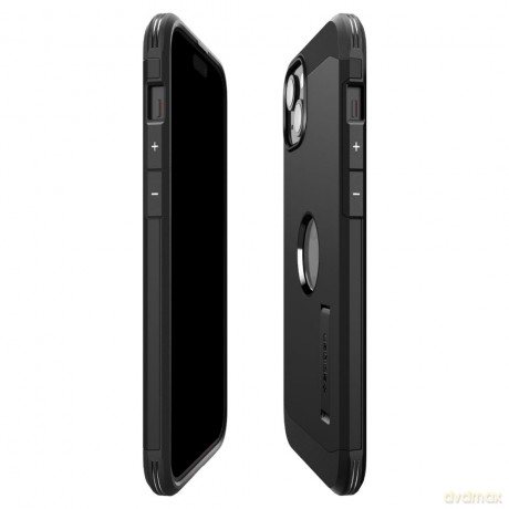 Spigen nakładka Tough Armor Mag Magsafe do iPhone 15 Plus 6,7" czarna