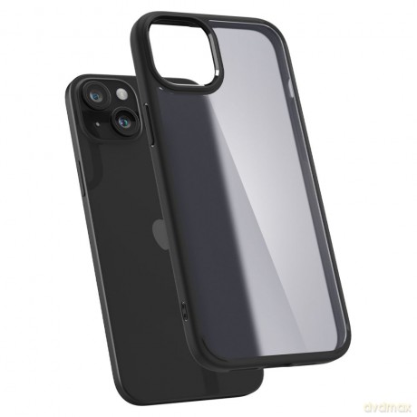 Spigen nakładka Ultra Hybrid do iPhone 15 6,1" Frost czarna