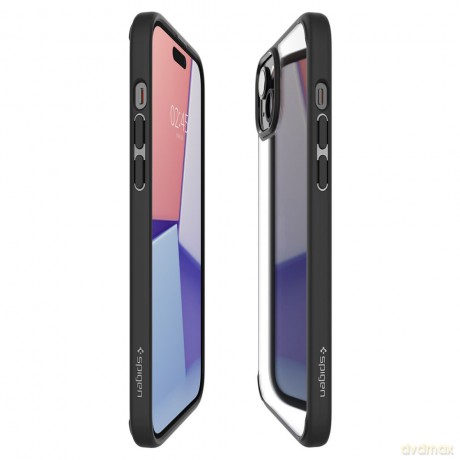 Spigen nakładka Ultra Hybrid do iPhone 15 Plus 6,7" matowa czarna