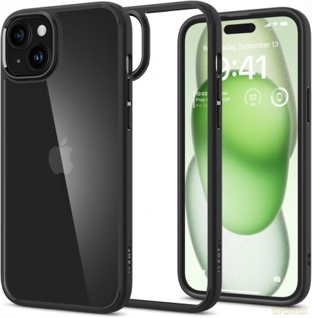 Spigen nakładka Ultra Hybrid do iPhone 15 Plus 6,7" matowa czarna