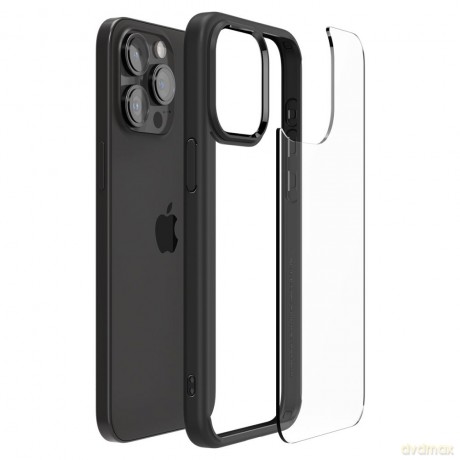 Spigen nakładka Ultra Hybrid do iPhone 15 Pro Max 6,7" matowa czarna