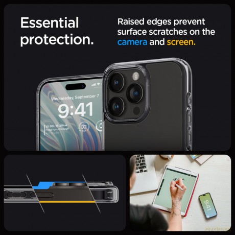 Spigen nakładka Ultra Hybrid do iPhone 15 Pro Max 6,7" Space Crystal