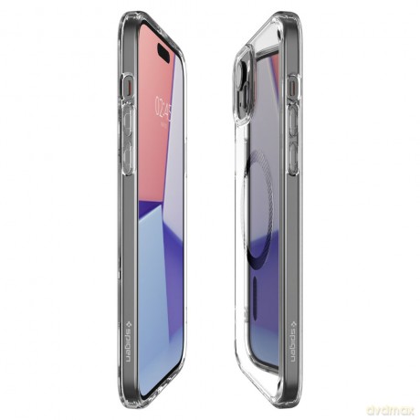 Spigen nakładka Ultra Hybrid Mag Magsafe do iPhone 15 6,1" Carbon Fiber