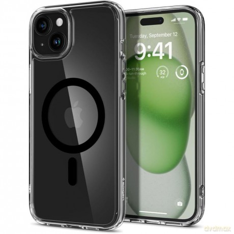 Spigen nakładka Ultra Hybrid Mag Magsafe do iPhone 15 6,1" czarna