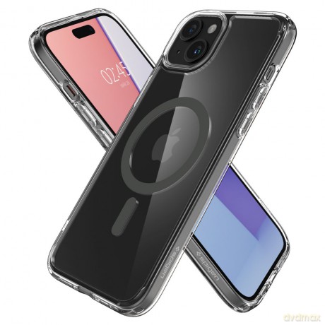 Spigen nakładka Ultra Hybrid Mag Magsafe do iPhone 15 6,1" Graphite