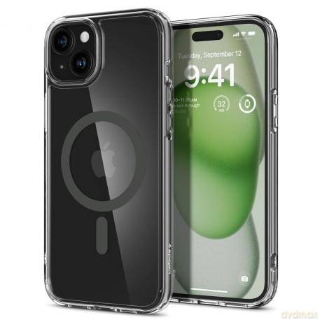 Spigen nakładka Ultra Hybrid Mag Magsafe do iPhone 15 6,1" Graphite
