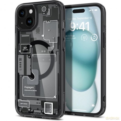 Spigen nakładka Ultra Hybrid Mag Magsafe do iPhone 15 6,1" Zero One