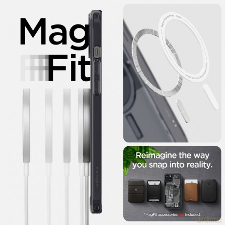 Spigen nakładka Ultra Hybrid Mag Magsafe do iPhone 15 6,1" Zero One
