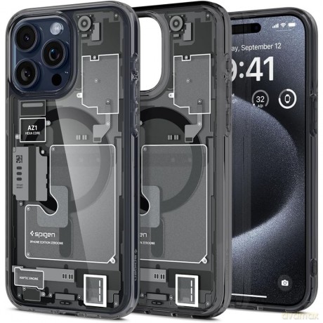 Spigen nakładka Ultra Hybrid Mag Magsafe do iPhone 15 Pro 6,1" Zero One