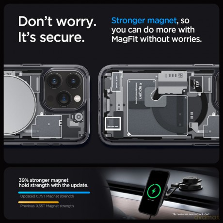 Spigen nakładka Ultra Hybrid Mag Magsafe do iPhone 15 Pro 6,1" Zero One