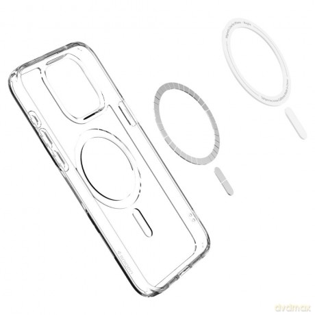 Spigen nakładka Ultra Hybrid Mag Magsafe do iPhone 15 Pro Max 6,7" biała