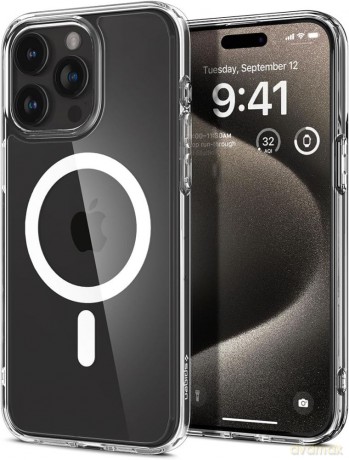 Spigen nakładka Ultra Hybrid Mag Magsafe do iPhone 15 Pro Max 6,7" biała
