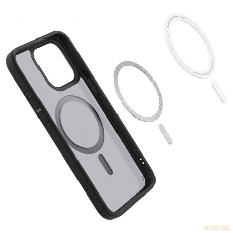 Spigen nakładka Ultra Hybrid Mag Magsafe do iPhone 15 Pro Max 6,7" Frost czarna