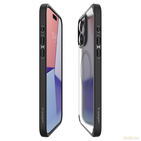 Spigen nakładka Ultra Hybrid Mag Magsafe do iPhone 15 Pro Max 6,7" Frost czarna