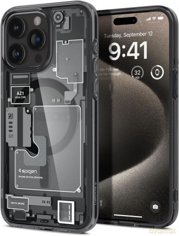 Spigen nakładka Ultra Hybrid Mag Magsafe do iPhone 15 Pro Max 6,7" Zero One