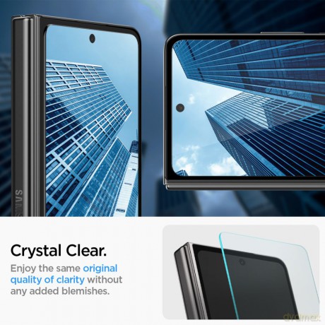 Spigen szkło hartowane Glas.TR "EZ FIT" 2-pack do Samsung Galaxy Z Fold 5 clear