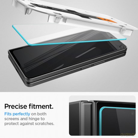 Spigen szkło hartowane Glas.TR "EZ FIT" 2-pack do Samsung Galaxy Z Fold 5 clear