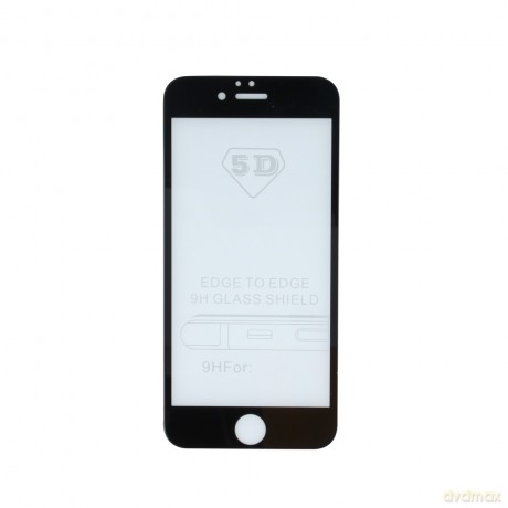 Szkło hartowane 5D do iPhone 15 Pro Max 6,7 czarna ramka