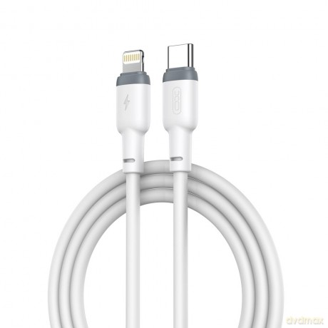 XO kabel NB208A PD USB-C - Lightning 1,0m 20W biały
