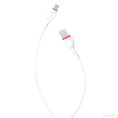 XO kabel NB-P171 USB - USB-C 1,0 m 2,4A biały