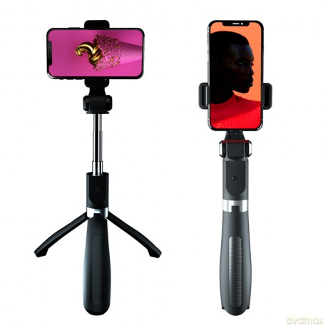 XO selfie stick Bluetooth tripod SS08 czarny 68cm