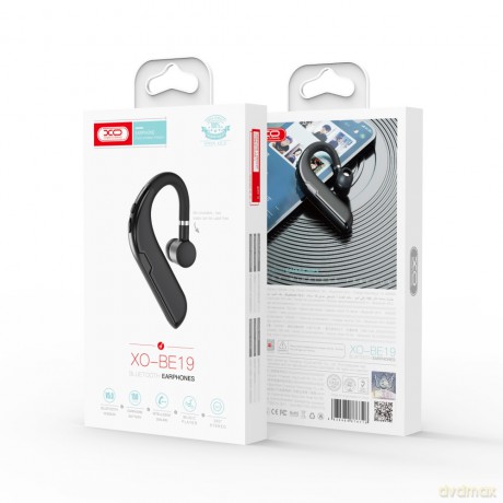 XO Słuchawka Bluetooth BE19 czarna