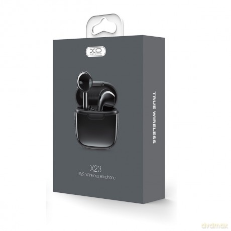 XO słuchawki Bluetooth X23 TWS czarne