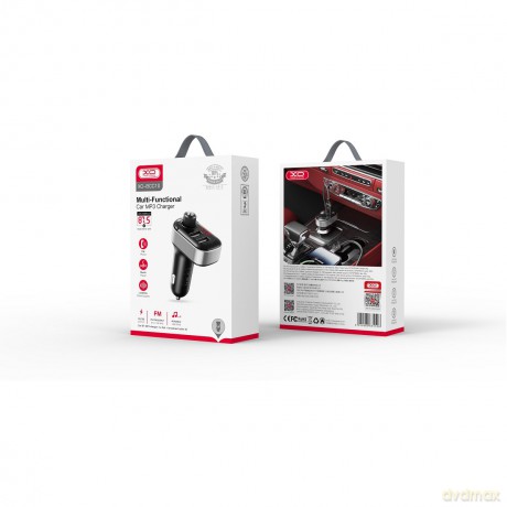 XO transmiter FM BCC10 Bluetooth MP3 ładowarka samochodowa 3,1A czarna