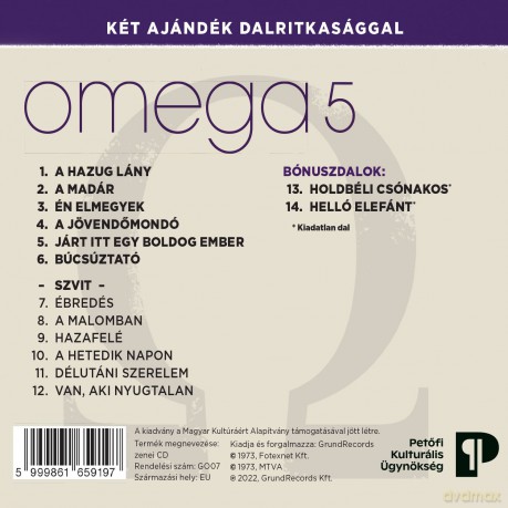 Omega: 5 [CD]
