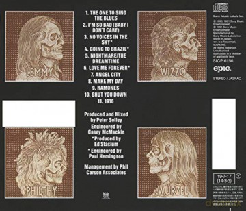 Motorhead: 1916 [CD]
