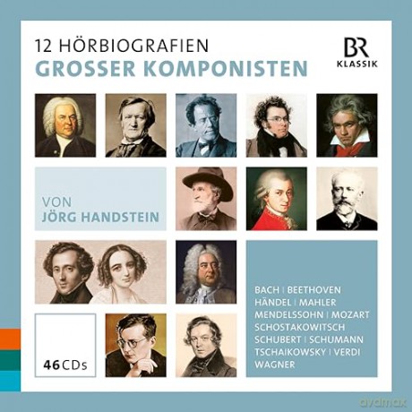 Wachtveitl: 12 Hörbiografien Grosser Komponisten [46CD]
