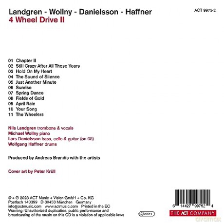 Landgren: 4 Wheel Drive II(digipack) [CD]