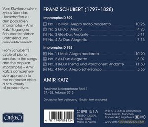 Katz,Amir: 8 Impromptus [CD]