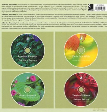 Earbooks: A Garden Rhapsody, Fotobildband Inkl. 4 Musik Cds (Earbook) [5CD]
