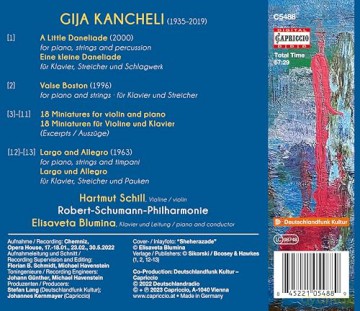 Schill: A Little Daneliade, Valse Boston [CD]