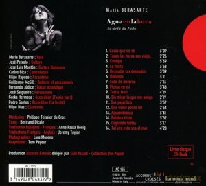 Berasarte,Maria: Aguaenlaboca-Au-Dela Du Fado [CD]