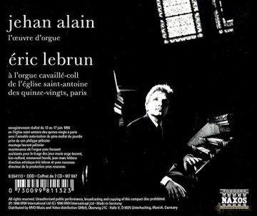 Lebrun,Ric: Alain: Organ Works [2CD]