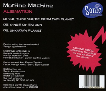 Morfine Machine: Alienation [CD]