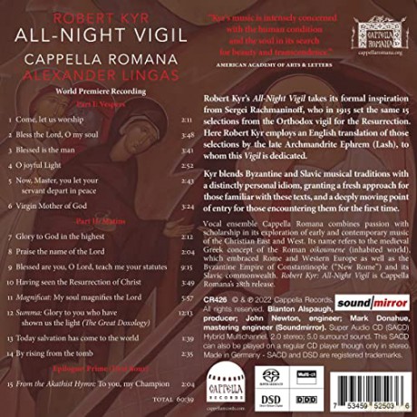 Lingas: All-Night Vigil [CD]