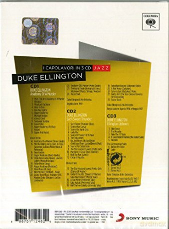 Ellington Duke: Anatomy Of A Murder, Such Sweet Thu [3CD]