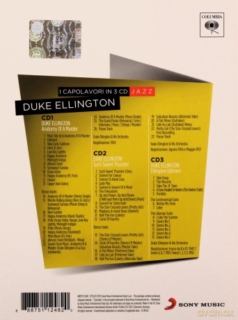 Ellington Duke: Anatomy Of A Murder, Such Sweet Thu [3CD]
