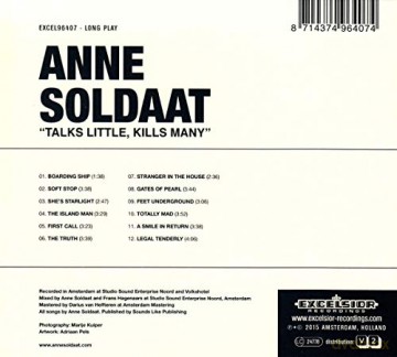 Anne Soldaat: Anne Soldaat - Talks Little, Kills Many [CD]