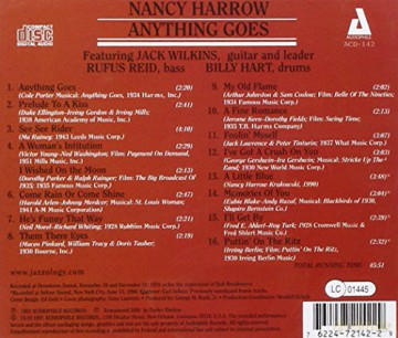 Nancy Harrow: Anything Goes [CD]