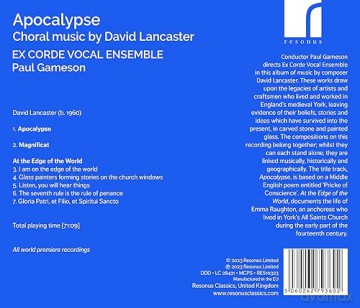 Gameson: Apocalypse: Choral Works [CD]