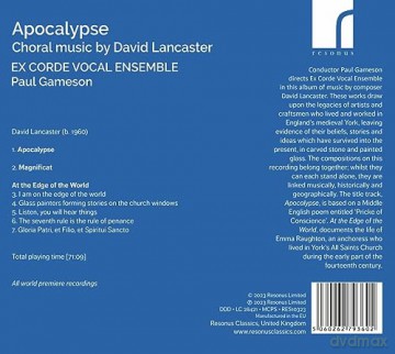 Gameson: Apocalypse: Choral Works [CD]